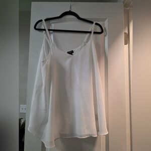 Chic White Camisole Top